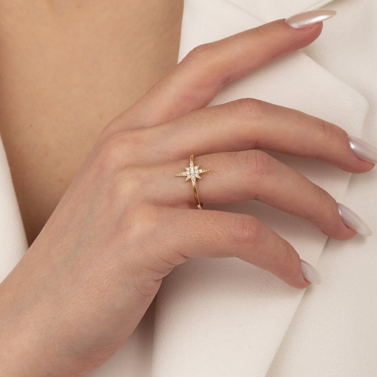 Kutup Yıldızı Altın Yüzük