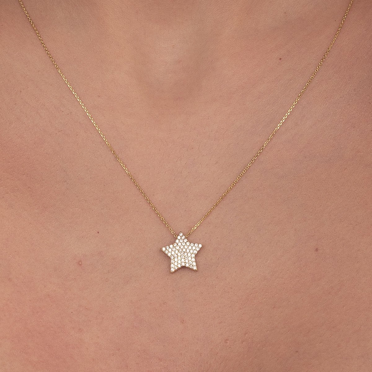 Yıldız Altın Kolye