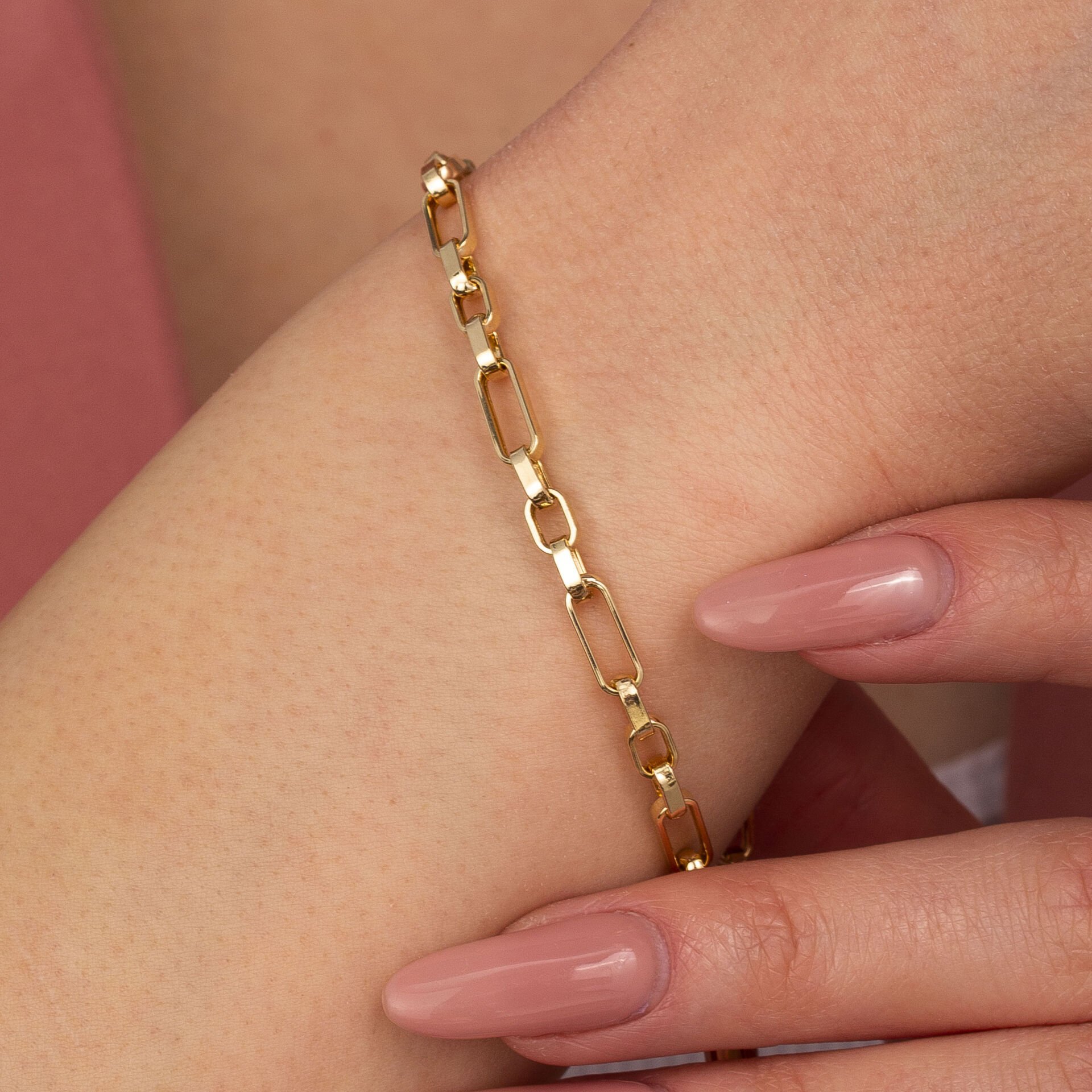 Zincir Altın Bileklik